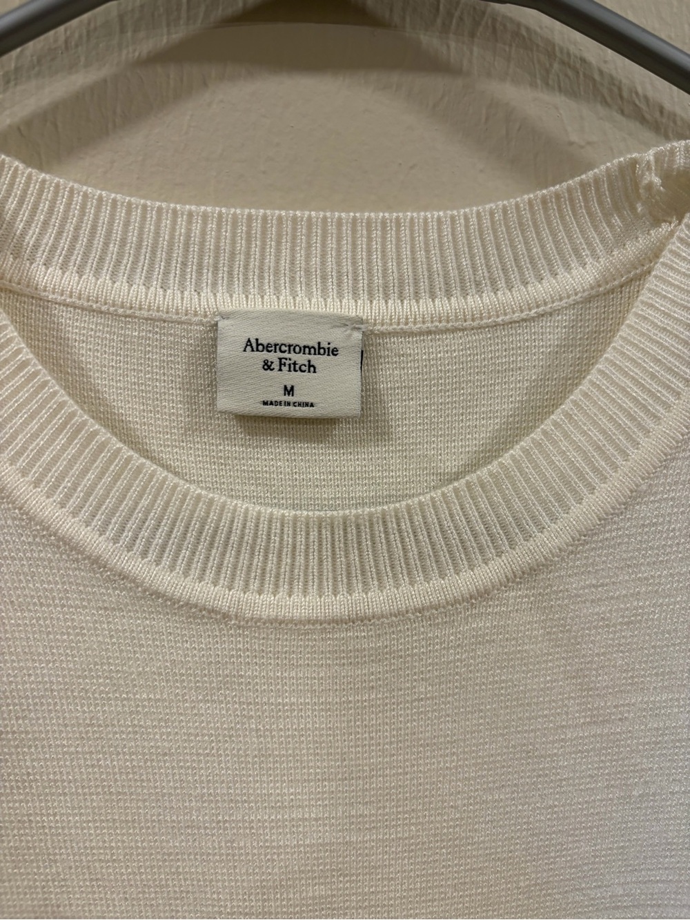 Abercrombie & Fitch Ivory Sweater Knit Corset Bodysuit - Size Medium - Picture 8 of 10
